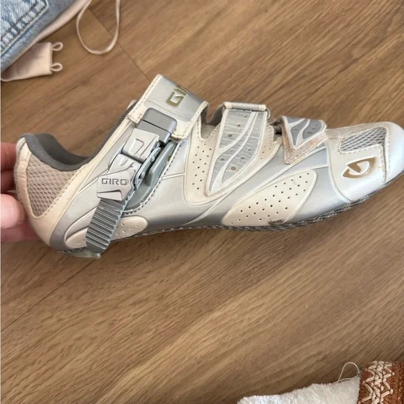 Giro Espada Women's Carbone  White Road Cycling Shoe - Picture 2 of 5